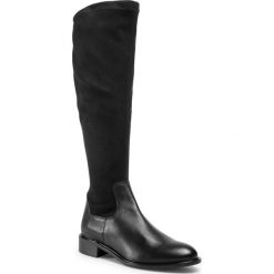 Kozaki SOLO FEMME - 33946-04-K50/H87-12-00 Czarny. Czarne kozaki damskie Solo Femme, ze skóry, przed kolano, na wysokim obcasie, na obcasie, bez zapięcia. Za 499,00 zł.