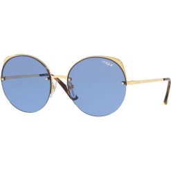 Vogue Eyewear - Okulary VO4081S. Niebieskie okulary przeciwsłoneczne damskie okrągłe. W wyprzedaży za 319,90 zł.
