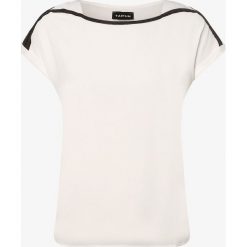 Taifun - T-shirt damski, czarny. Czarne t-shirty damskie Taifun, bez wzorów, z kontrastowym kołnierzykiem. Za 199,95 zł.