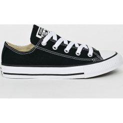 Converse - Tenisówki dziecięce. Czarne trampki dziewczęce Converse, z gumy, na sznurówki. Za 199,90 zł.