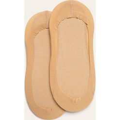 Calvin Klein - Stopki (2-pack). Czarne skarpetki damskie Calvin Klein, bez wzorów, z elastanu. Za 59,90 zł.