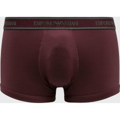 Emporio Armani - Bokserki. Brązowe bokserki męskie marki Emporio Armani, z elastanu. Za 139,90 zł.