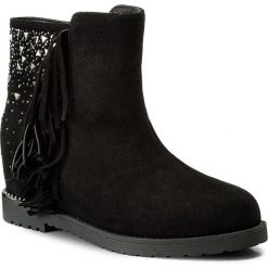 Buty zimowe damskie: Botki SCA'VIOLA - B-05 Black
