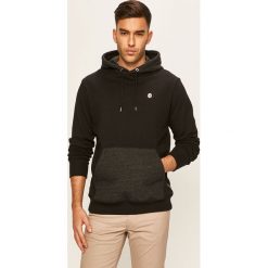 Volcom - Bluza. Czarne bluzy męskie Volcom, s, z aplikacjami, z bawełny, z kapturem, bez rękawów, z kapturem. Za 269,90 zł.