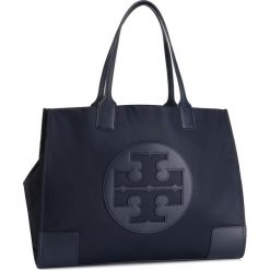 Torebka TORY BURCH - Ella Tote 55228 Tory Navy 405. Niebieskie torebki klasyczne damskie Tory Burch, bez wzorów, ze skóry, klasyczne, bez dodatków. Za 849,00 zł.