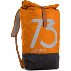 Plecak PEPE JEANS - Hanway Backpack PM030517 Cognac 879. Brązowe plecaki męskie Pepe Jeans, z jeansu. Za 299,00 zł.