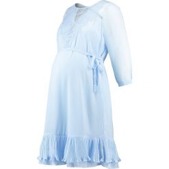 Sukienki: MAMALICIOUS MLGAVIA LACE SHORT DRESS Sukienka letnia cerulean
