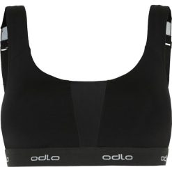 Biustonosze sportowe: ODLO SPORTS BRA PADDED MEDIUM Biustonosz sportowy black