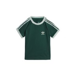 T-shirty z krótkim rękawem Dziecko adidas Koszulka 3-Stripes. Zielone t-shirty chłopięce Adidas, bez wzorów, z krótkim rękawem. Za 69,95 zł.