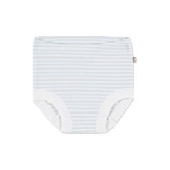 Ebi & Ebi Majtki na pieluszkę, niebieski - Gr.74/80. Niebieskie body niemowlęce Ebi & Ebi, bez wzorów, z bawełny, bez rękawów. Za 15,00 zł.