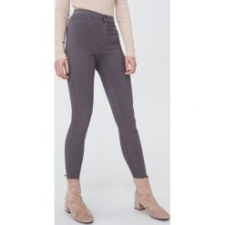 Spodnie skinny fit - Szary. Szare spodnie damskie Sinsay, bez wzorów. Za 39,99 zł.
