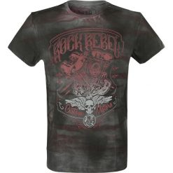 T-shirty męskie z nadrukiem: Rock Rebel by EMP Motorbreath T-Shirt czarny