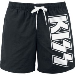 Kąpielówki męskie: Kiss Logo Kąpielówki czarny