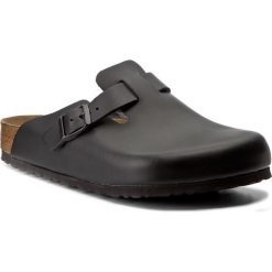Chodaki męskie: Klapki BIRKENSTOCK - Boston 0060411 Black