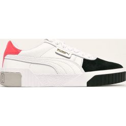 Puma - Buty Cali Remix. Białe buty sportowe damskie Puma, bez wzorów, ze skóry, sportowe. W wyprzedaży za 329,90 zł.