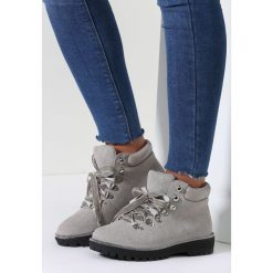 Szare Traperki Good Romance. Szare buty zimowe damskie vices. Za 89,99 zł.