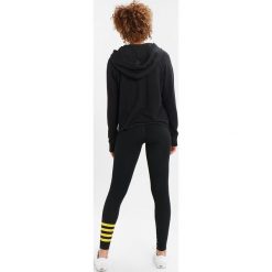 Bluzy damskie: Sundry STRIPES Bluza z kapturem black