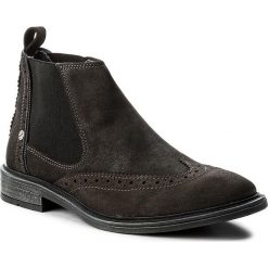 Sztyblety męskie: Sztyblety WRANGLER – Roll Chelsea Brogue WM172060 Anthracite 96