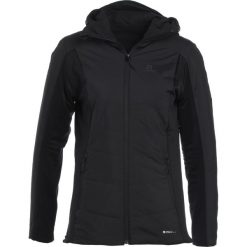 Salomon DRIFTER MID HOODIE Kurtka Outdoor black. Szare kurtki sportowe damskie Salomon, s, z materiału. W wyprzedaży za 499,85 zł.
