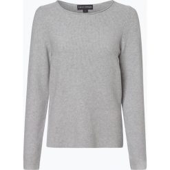 Franco Callegari - Sweter damski, szary. Szare swetry damskie Franco Callegari, xl, bez wzorów, z bawełny, eleganckie, z krótkim rękawem, krótkie, bez kaptura. Za 179,95 zł.