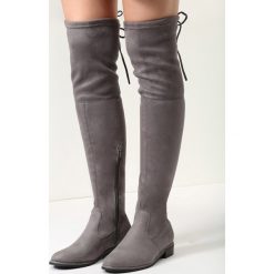 Szare Kozaki Sorry Not Sorry. Szare buty zimowe damskie vices, na płaskiej podeszwie. Za 149,99 zł.
