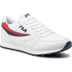 Sneakersy FILA - Orbit F Low 1010730.1FG White. Białe sneakersy męskie Fila, bez zapięcia. W wyprzedaży za 199,00 zł.