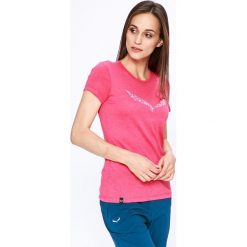 Salewa - Top. Różowe topy damskie Salewa, s, bez wzorów, z bawełny, z długim rękawem. W wyprzedaży za 79,90 zł.