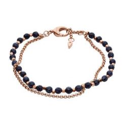 Bransoletki damskie na nogę: Bransoletka damska Fossil Fashion JA6853791