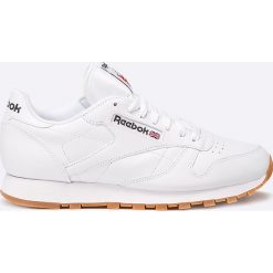 Reebok - Buty Classic Leather. Białe sneakersy męskie Reebok, ze skóry, bez zapięcia. Za 329,90 zł.