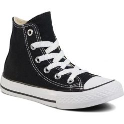 Trampki CONVERSE - Yths C/T Allstar 3J231 Black. Czarne trampki chłopięce Converse, bez wzorów, z gumy, bez zapięcia. W wyprzedaży za 169,00 zł.