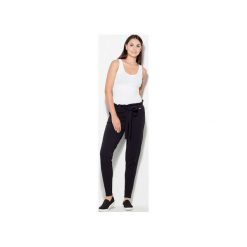 Spodnie K259 Czarny. Czarne spodnie damskie marki KATRUS, s, z elastanu. Za 119,00 zł.