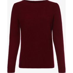 Marc O'Polo - Sweter damski z dodatkiem kaszmiru, czerwony. Czerwone swetry damskie Marc O'Polo, m, bez wzorów, z bawełny, bez rękawów, bez kaptura. Za 559,95 zł.
