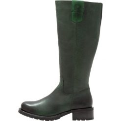 Buty zimowe damskie: Be Natural Kozaki green