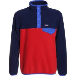 Patagonia BOYS SYNCH SNAP Bluza z polaru fire. Czerwone bluzy dziewczęce marki Patagonia, xs, z poliesteru. Za 379,00 zł.