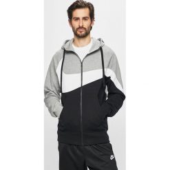 Nike Sportswear - Bluza. Szare bluzy męskie marki Nike Sportswear, s, z bawełny, z kapturem. Za 319,90 zł.