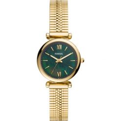 Fossil - Zegarek. Żółte zegarki damskie Fossil, ze stali. Za 499,90 zł.