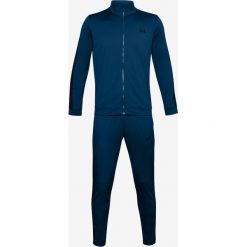 Under Armour Emea Dresowy zestaw Niebieski. Niebieskie bluzy męskie Under Armour, l, bez wzorów, z poliesteru, bez kołnierzyka, bez rękawów, bez kaptura. Za 326,95 zł.
