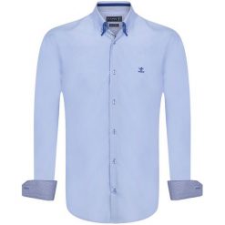 Sir Raymond Tailor Koszula Męska Gutta L Niebieski. Niebieskie koszule męskie marki Sir Raymond Tailor, m. W wyprzedaży za 149,00 zł.