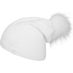 Czapki damskie: 4f Czapka damska zimowa biała one size (H4Z17-CAD008 0)