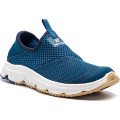 Buty SALOMON - Rx Moc 4.0 406009 27 M0 Poseidon/White/Taos Taupe. Niebieskie półbuty męskie Salomon, na co dzień, bez wzorów, z tworzywa sztucznego, bez zapięcia. W wyprzedaży za 259,00 zł.