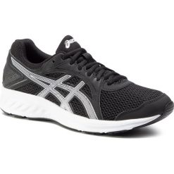 Buty ASICS - Jolt 2 1011A167 Black/White 007. Czarne buty sportowe męskie Asics, ze skóry ekologicznej, bez zapięcia, do biegania. Za 199,00 zł.