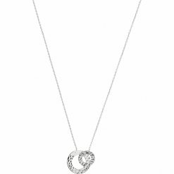 Srebrny naszyjnik - (D)45 cm. Szare naszyjniki damskie La Mimossa Paris, srebrne. W wyprzedaży za 309,95 zł.