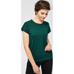 Sweter z metaliczną nitką. Swetry damskie Moodo, s, bez wzorów, bez rękawów, bez kaptura. Za 29,99 zł.