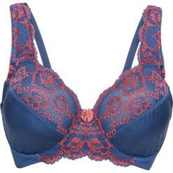 Biustonosz minimizer bonprix jasny indygo - rabarbarowy. Niebieskie biustonosze bonprix, bez wzorów. Za 37,99 zł.