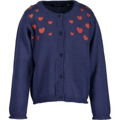 Blue Seven - Kardigan dziecięcy 92-128 cm. Niebieskie swetry dziewczęce z bawełny, krótkie. W wyprzedaży za 59,90 zł.