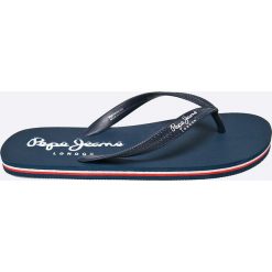 Pepe Jeans - Japonki. Niebieskie japonki męskie marki Pepe Jeans, z jeansu. Za 89,90 zł.
