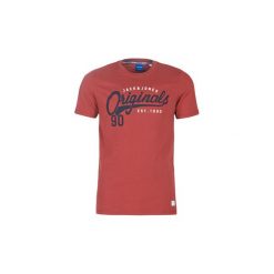 T-shirty z krótkim rękawem Jack Jones JORUPTON. Czerwone t-shirty męskie Jack & Jones, s, bez wzorów, bez kołnierzyka, krótkie. Za 79,00 zł.