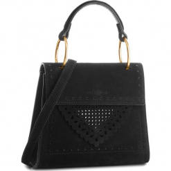 Torebka COCCINELLE - C10 B14 Lace Suede E1 C10 55 77 01 Noir 001. Czarne torebki klasyczne damskie Coccinelle, ze skóry. Za 1299,90 zł.