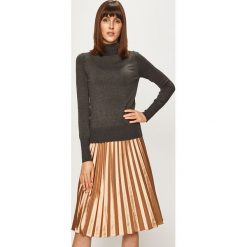 Only - Sweter. Żółte swetry damskie ONLY, s, bez wzorów, z wiskozy, bez rękawów. W wyprzedaży za 69,90 zł.