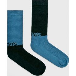 Levi's - Skarpety (2-pack). Niebieskie skarpetki męskie marki Levi's®, z elastanu. Za 39,90 zł.